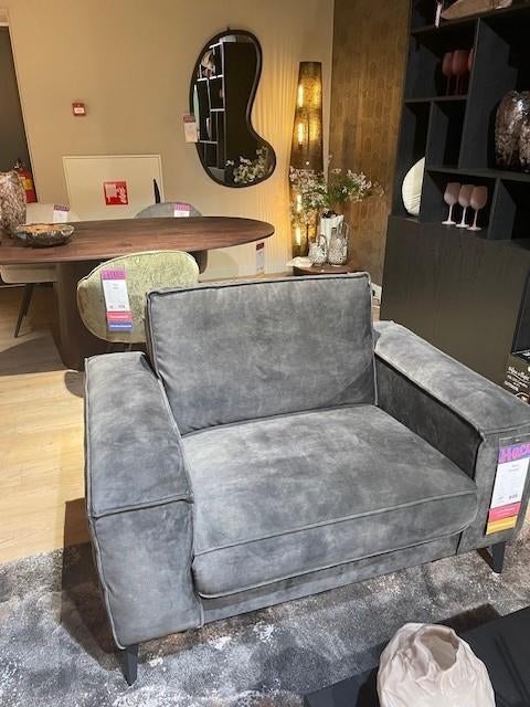 Bank Portland 1-zits L, 122b x 90d x 88h cm zithoogte 49 cm, Ophalen, 75 tot 100 cm, Zo goed als nieuw, 100 tot 125 cm