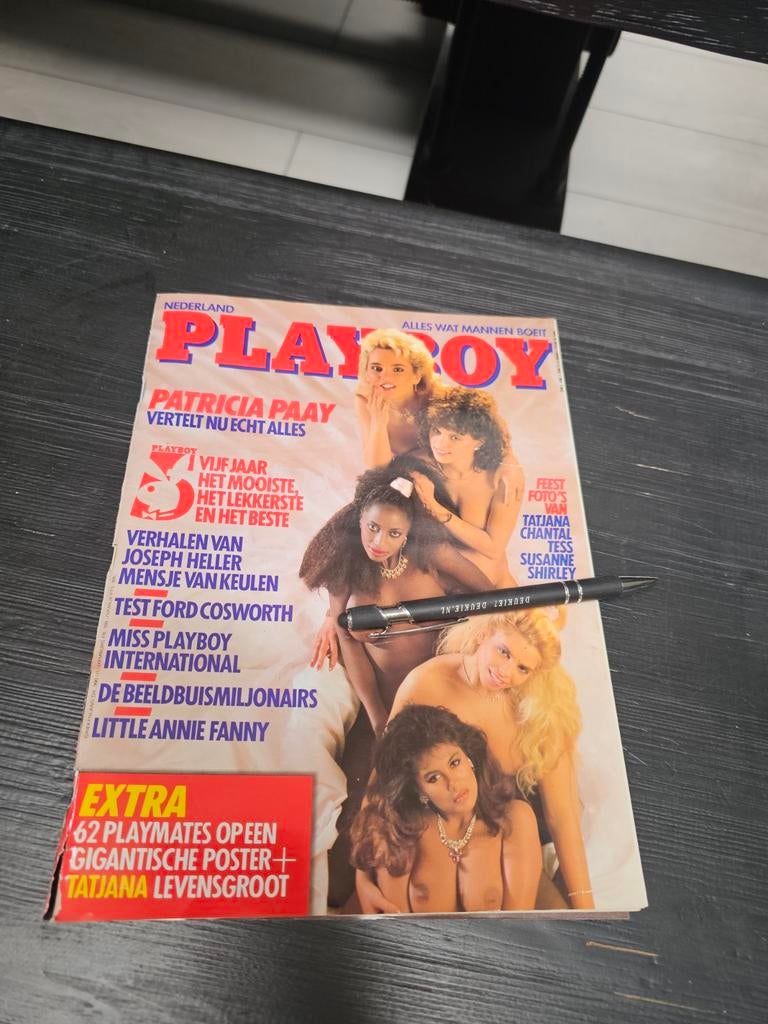 Playboy Mei 1988 - Patricia Paay, Tatjana levensgroot, Ophalen of Verzenden