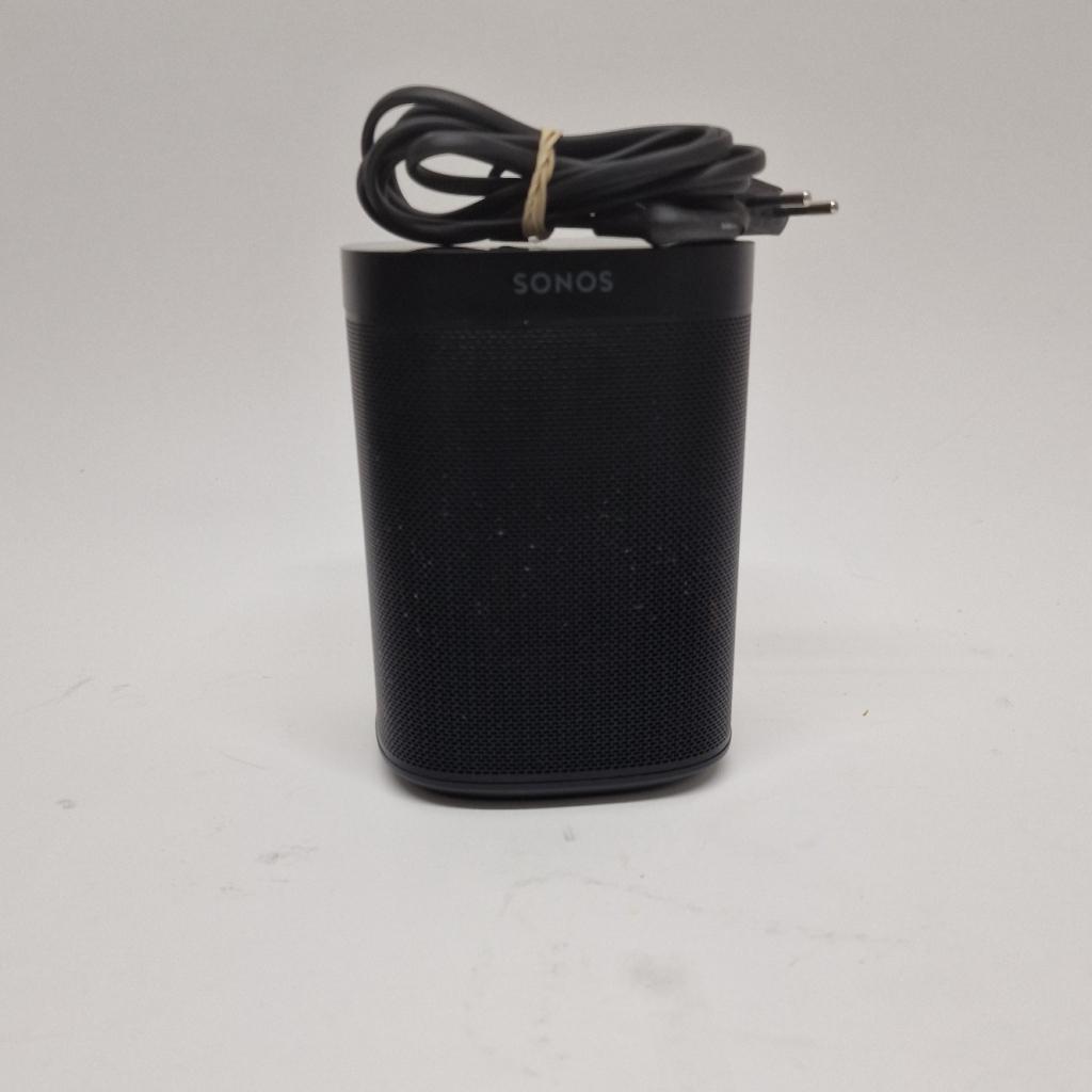 Sonos One Gen 2 Draadloze Speaker Zwart | Incl garantie, Auto diversen, Autospeakers, Sonos, Zo goed als nieuw, Support@sonos