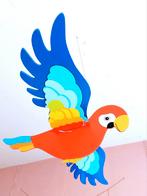 Goki Vliegende Papegaai Mobiel - Kleurrijk Houten Speelgoed, Ophalen of Verzenden