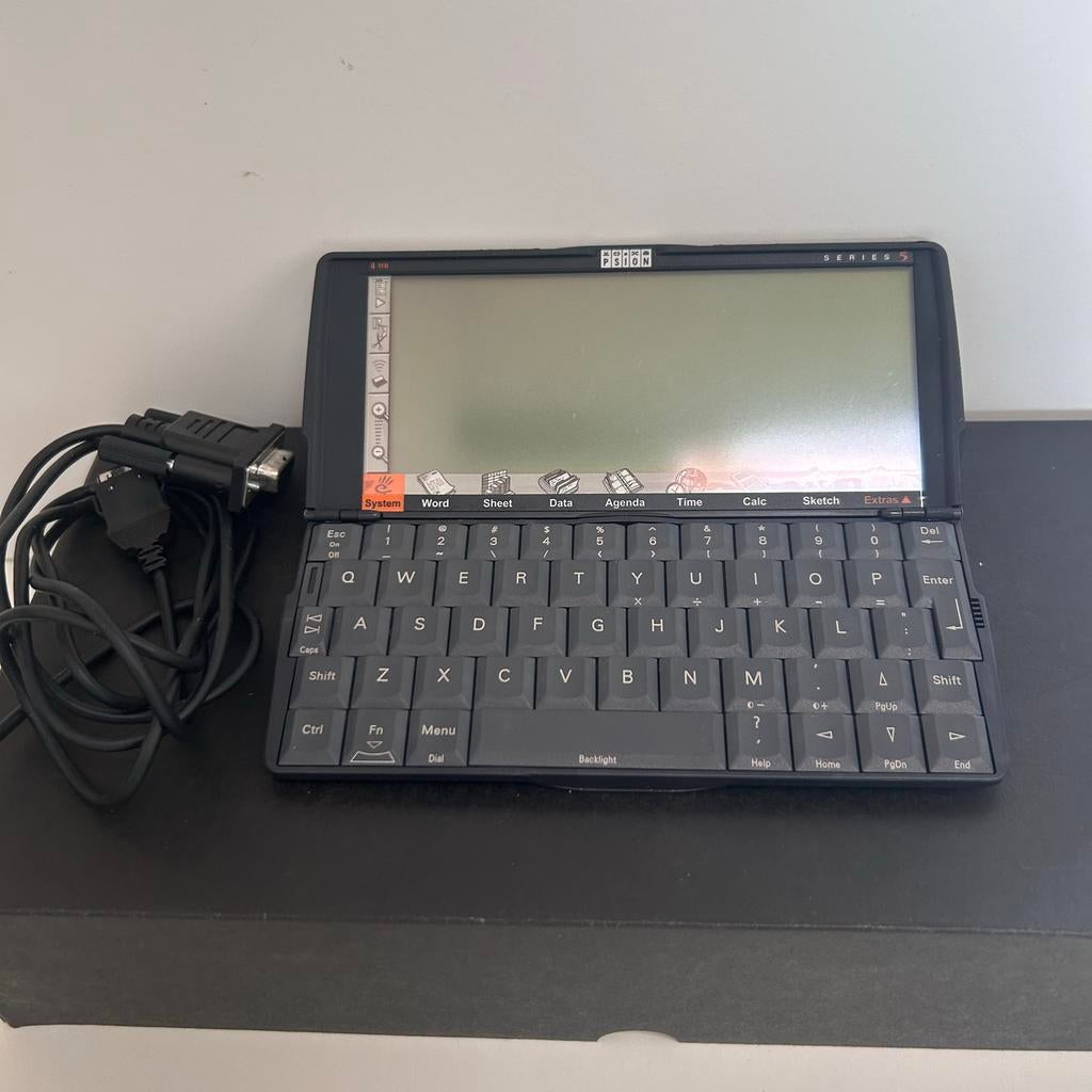 Psion Series 5 PDA- Werkend- 1997-Voor Verzamelaars-Werkend, Overige merken, Gebruikt, Overige systemen, Ophalen of Verzenden