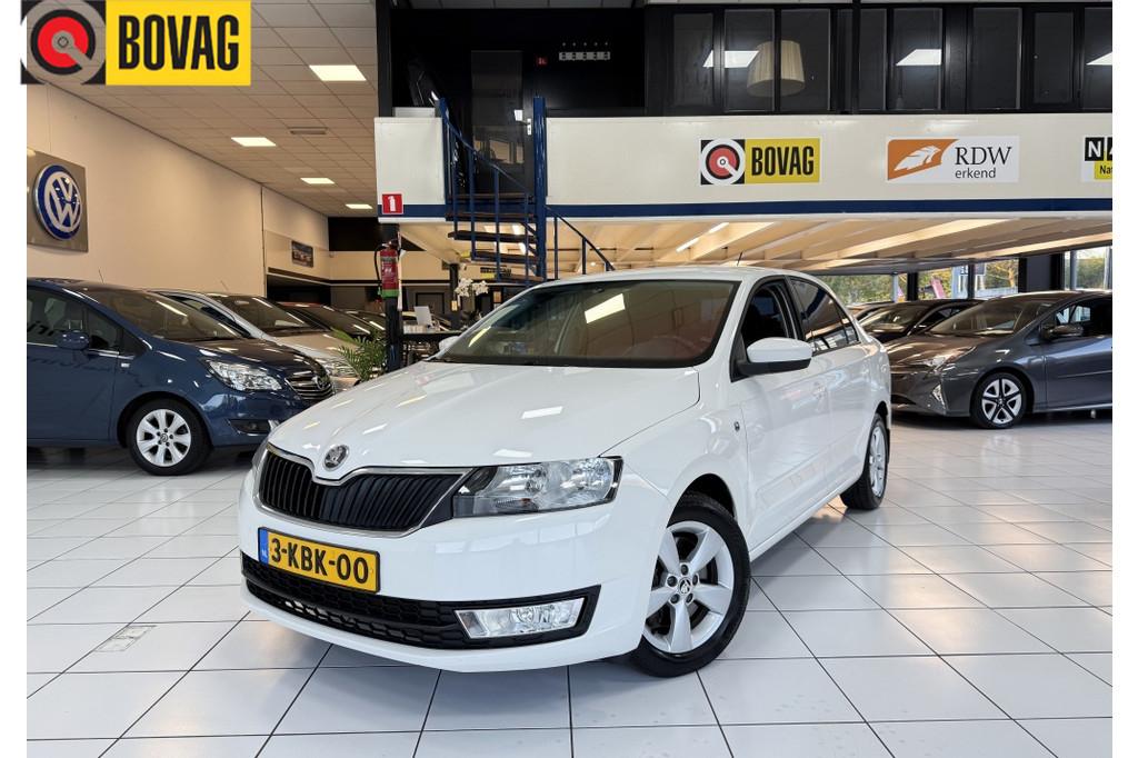 Skoda Rapid 1.2 TSI Grt Elegance Bovag garantie (bj 2013), Auto's, Skoda, Keurmerk '100% Onderhouden', Euro 5, Stof, Gebruikt