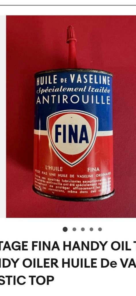 Gezocht  Handy oil fina, Verzamelen, Ophalen of Verzenden