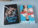 2 leuke  boeken van Carry Slee, Kapot en Hot or Not, Ophalen of Verzenden, Zo goed als nieuw, Carry Slee, Fictie