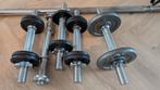 Complete Home Gym Set: Halters, Gewichten en Stang, Ophalen, Gebruikt, Benen, Dumbbell