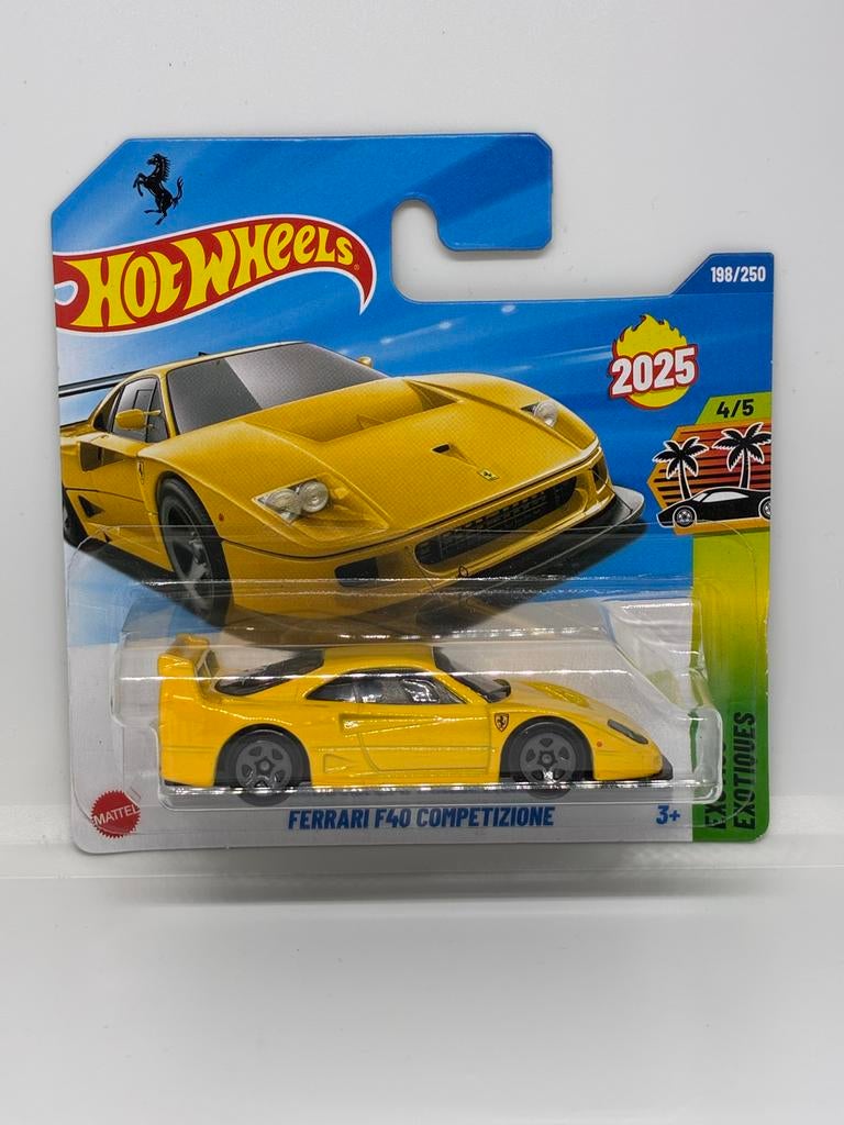 Hot Wheels Ferrari F40 Competizione - Nieuw in verpakking, Ophalen of Verzenden, Nieuw, Auto, Hot Wheels