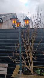 Buitenlamp met beweegbare vlammen, Ophalen