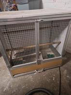 Mooie grote vigelkooi, Dieren en Toebehoren, Vogels | Hokken en Kooien, Ophalen, Metaal, Vogelkooi