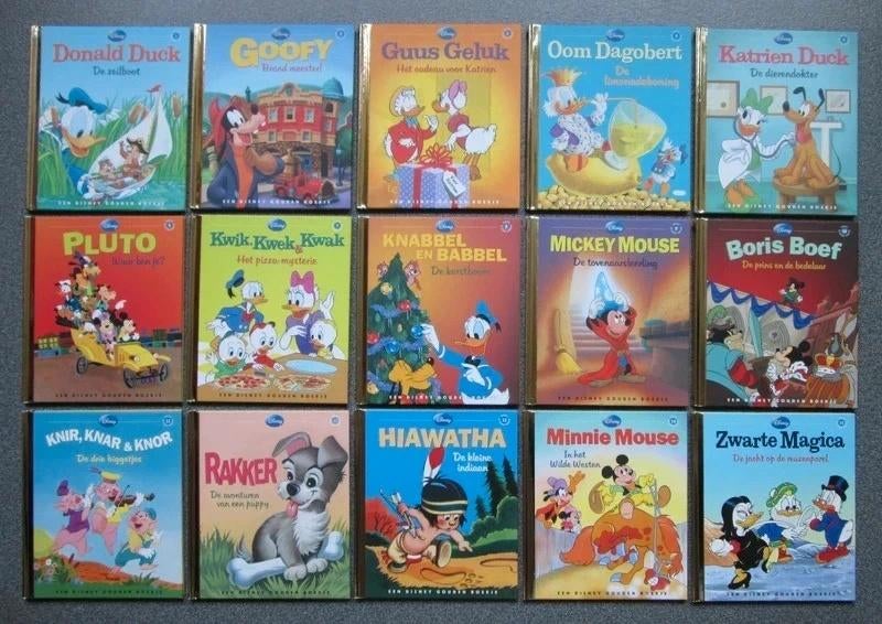 Complete Set Disney Gouden Boekjes, Boeken, Fictie algemeen, Verzenden, Jongen of Meisje, Gouden boekje