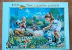 Nostalgische puzzel 1000 stukjes, Ophalen of Verzenden, 500 t/m 1500 stukjes, Zo goed als nieuw, Legpuzzel