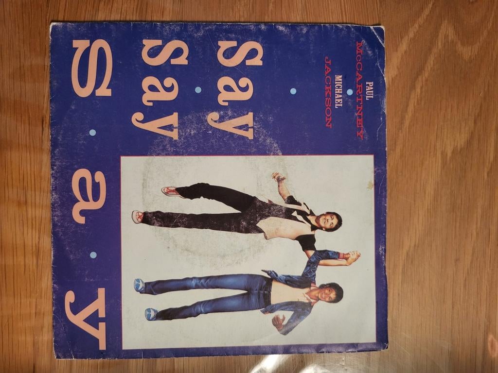 Paul McCartney & Michael Jackson - Say Say Say (Single), Cd's en Dvd's, Vinyl Singles, Gebruikt, 7 inch, Single, Ophalen of Verzenden