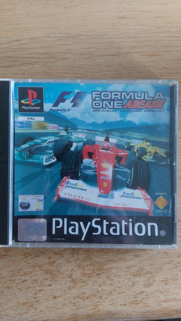Formula One Arcade - PlayStation 1, Gebruikt, 1 speler, Racen en Vliegen, Ophalen of Verzenden
