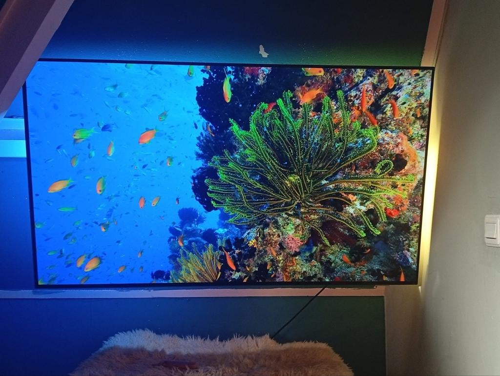 Zgan Philips smart met Ambilight, Philips, 50 Hz, Ophalen of Verzenden, Zo goed als nieuw