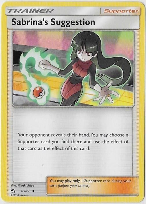 Hidden Fates,  Sabrina's Suggestion [uncommon] 65/68, Verzenden, Nieuw, Losse kaart