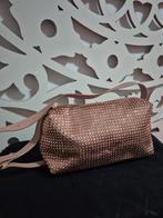 Elegante Rosé Gouden Schoudertas met Strass Steentjes, Sieraden, Tassen en Uiterlijk, Tassen | Schoudertassen, Ophalen