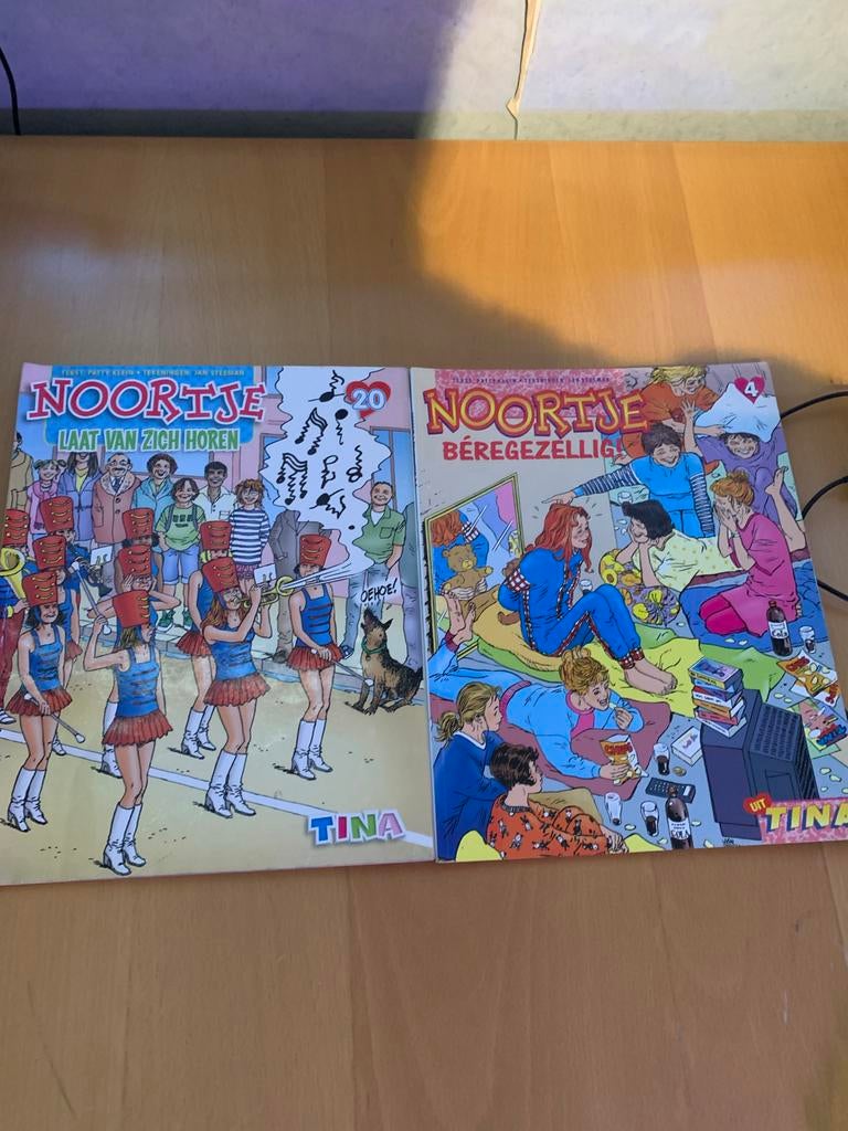 Noortje stripboeken: Laat van zich horen & Béregézellig, Meerdere stripboeken, Ophalen of Verzenden, Gelezen