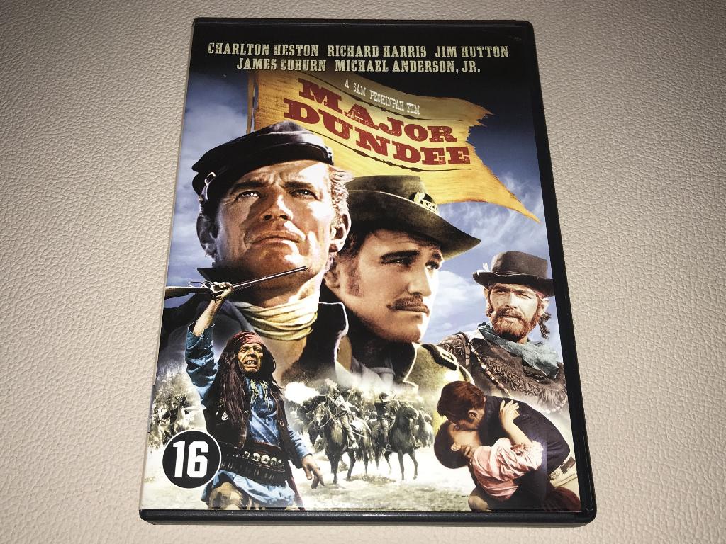 Major Dundee (1965) Sam Peckinpah, 1960 tot 1980, Vanaf 16 jaar, Verzenden, Zo goed als nieuw
