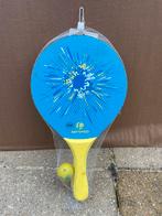 Artengo strandtennis set - blauw/geel, L00, Zo goed als nieuw, Racket, Ophalen
