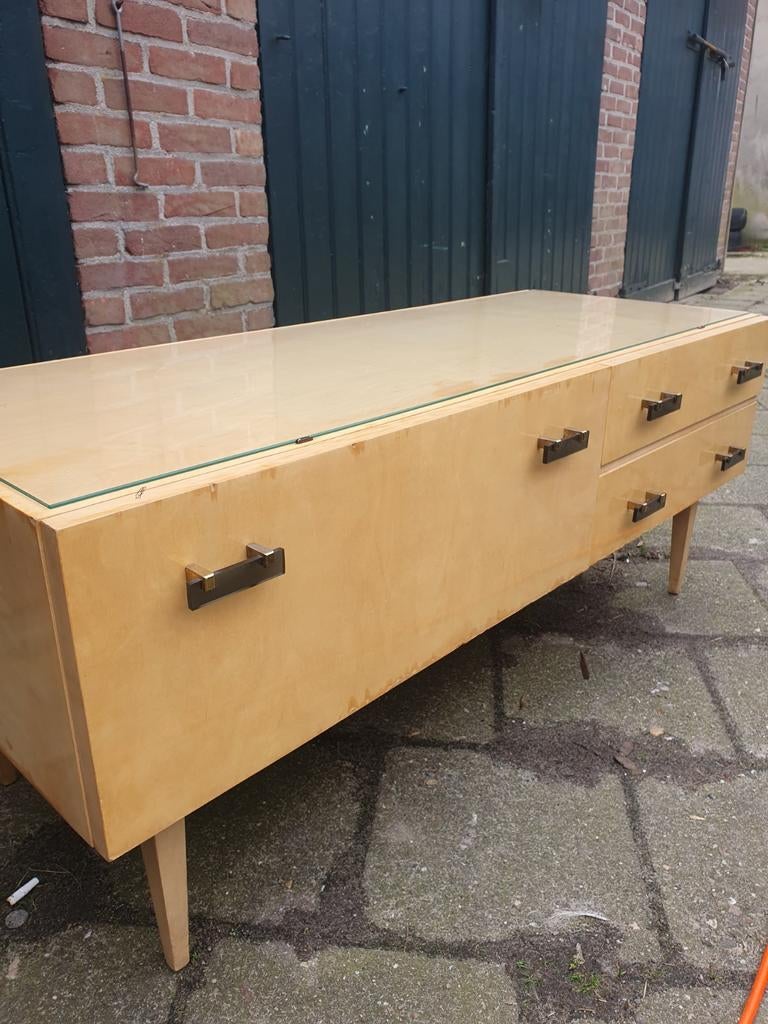 Vintage TV kaat, Ophalen, Gebruikt, Sixties, Teakhout