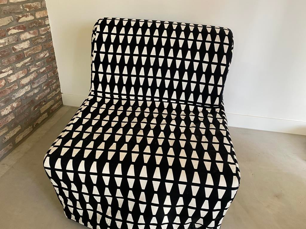 Slaapfauteuil IKEA lycksele lõvas, Huis en Inrichting, Ophalen, Eenpersoons, 75 tot 100 cm, Zo goed als nieuw