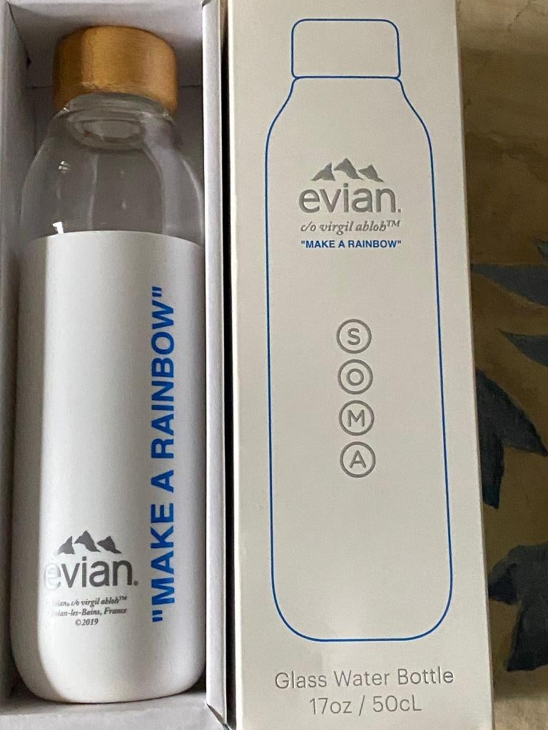 glazen waterfles, Ophalen, Nieuw