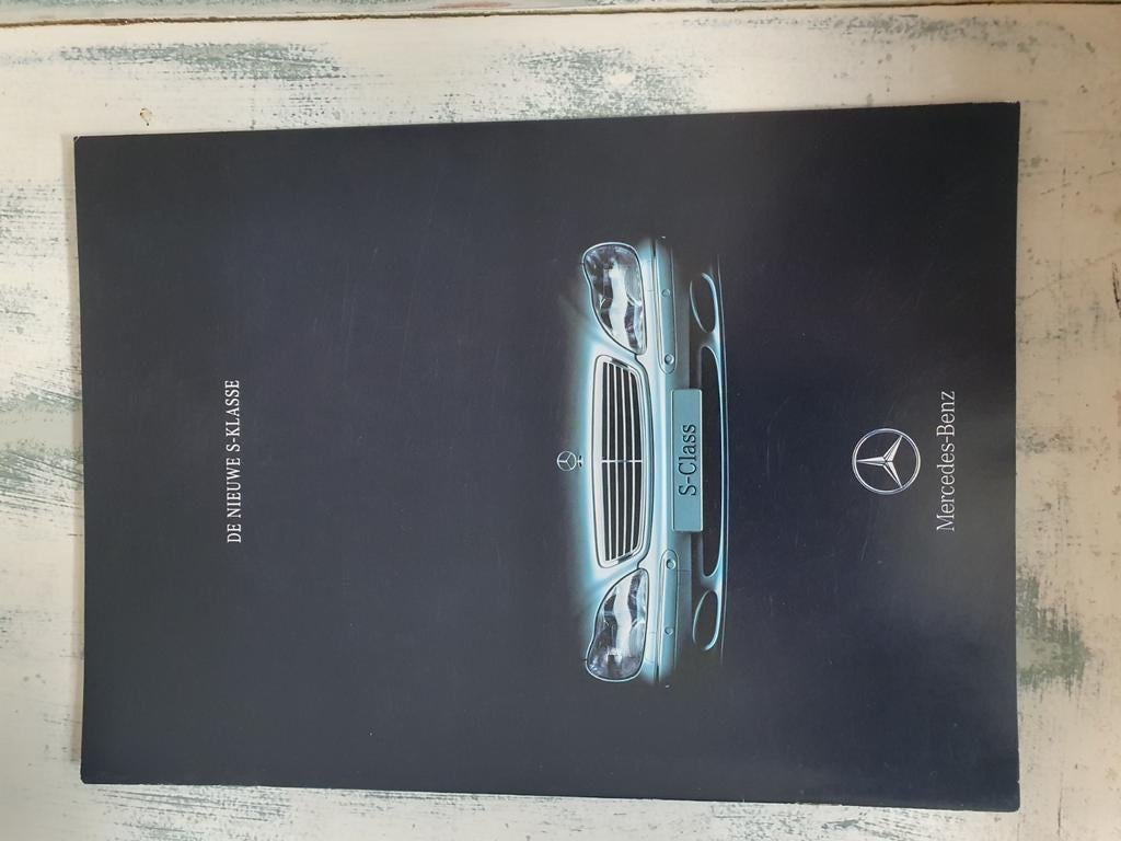 Nederlandse folder Mercedes S-klasse W220, Ophalen of Verzenden