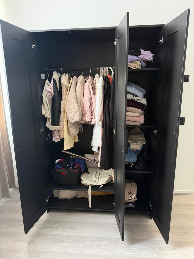 Kleding kast, ladekasten en meegroeibed, Ophalen, 100 tot 150 cm, Zo goed als nieuw, 150 tot 200 cm