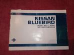 Instructieboekje Nissan Bluebird WU-11, Ophalen