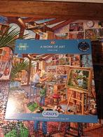 2 Gibson puzzels, 1 x 500 en 1 x 1000 stukjes, Ophalen of Verzenden, 500 t/m 1500 stukjes, Gebruikt, Legpuzzel