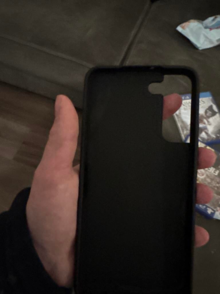 Zwart telefoonhoesje, Telecommunicatie, Ophalen of Verzenden, Gebruikt, Hoesje of Tasje