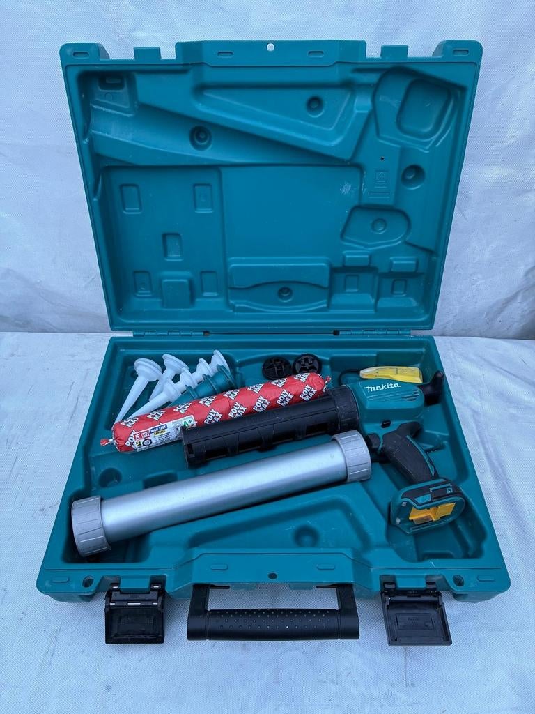 Makita DCG180 Kit Accu Kitpistool 18V in Koffer, Ophalen of Verzenden, Gebruikt
