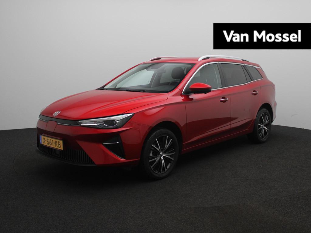 MG 5 Long Range Luxury 61 kWh | Leder | Navigatie | Camera |, Auto's, MG, 12 maanden, Gebruikt, 1532 kg, 156 pk