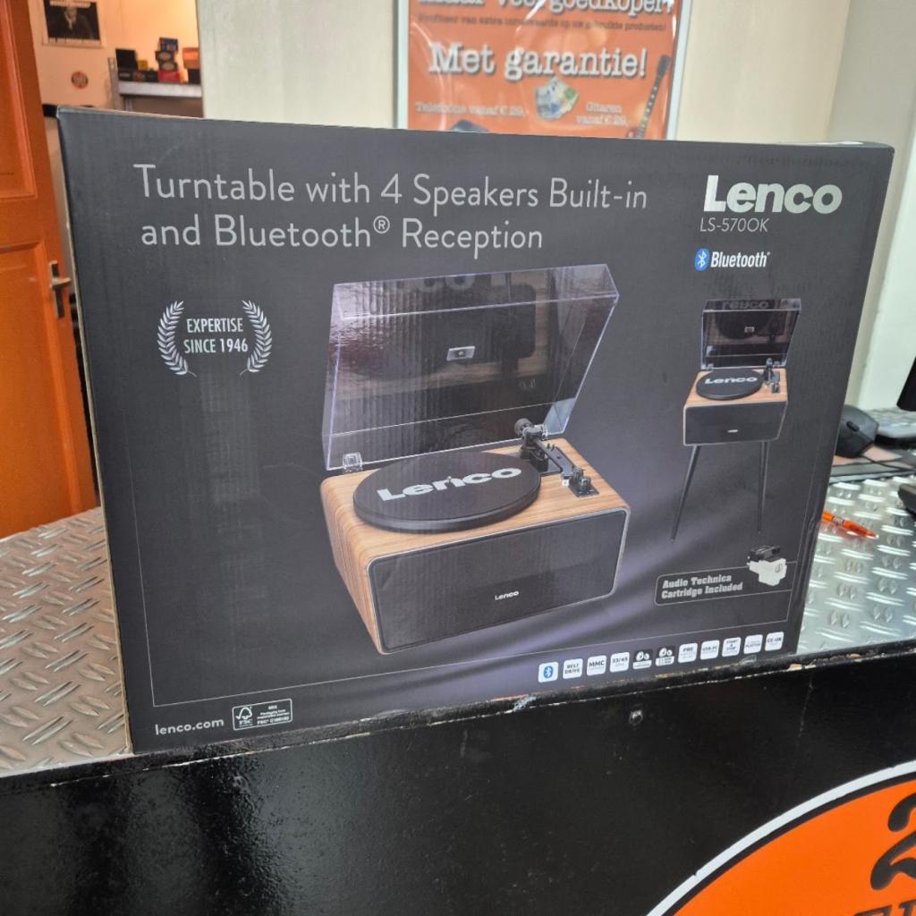 Lenco LS5700K Bluetooth Platenspeler Met garantie Betaal in3, Flex Ltd., Zo goed als nieuw, https://flex.com/contact-us, Nobelstraat 10, 5807 GA Oostrum LB, Limburg, Nederland