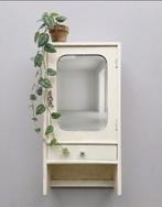 🌿Vintage hangkastje brocante medicijnkastje sleets antiek, Ophalen of Verzenden