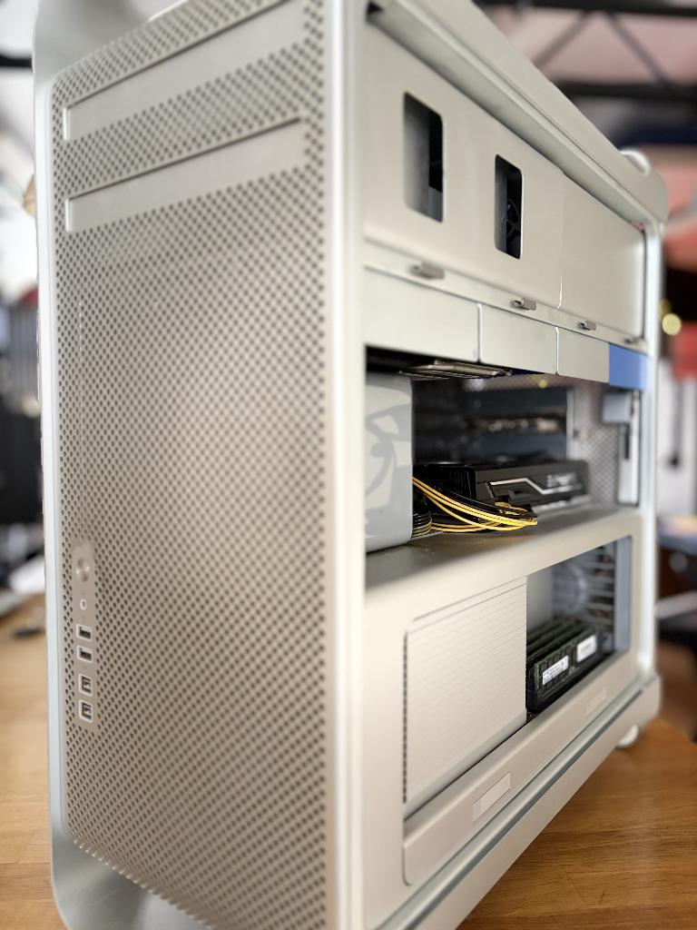 Mac Pro 5.1 - 12c/64GB/250SSD/RX 580 8GB, Ophalen, 64 GB of meer, Gebruikt, HDD en SSD