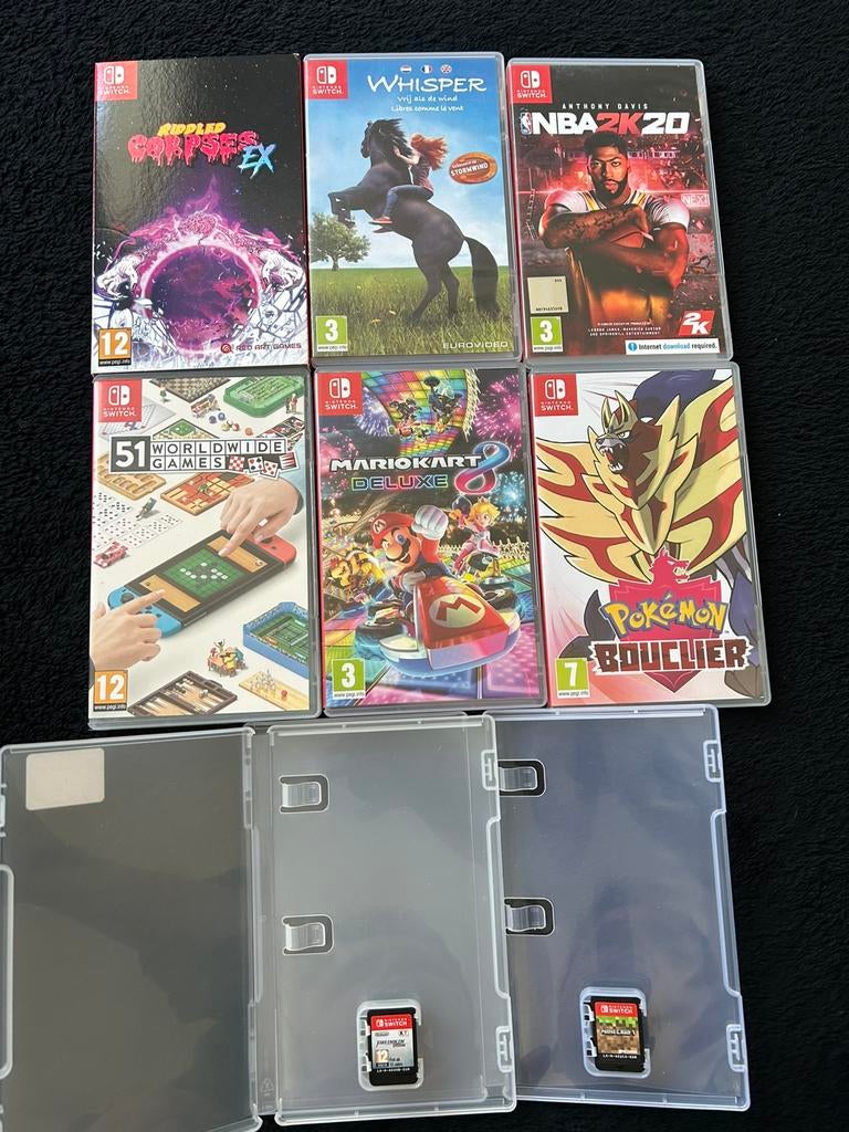 Nintendo Switch Spellen, 3 spelers of meer, Ophalen of Verzenden, Zo goed als nieuw, Vanaf 3 jaar