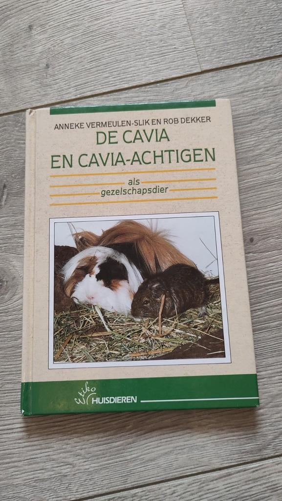 De Cavia en Cavia-achtigen als gezelschapsdier, Boeken, Ophalen of Verzenden