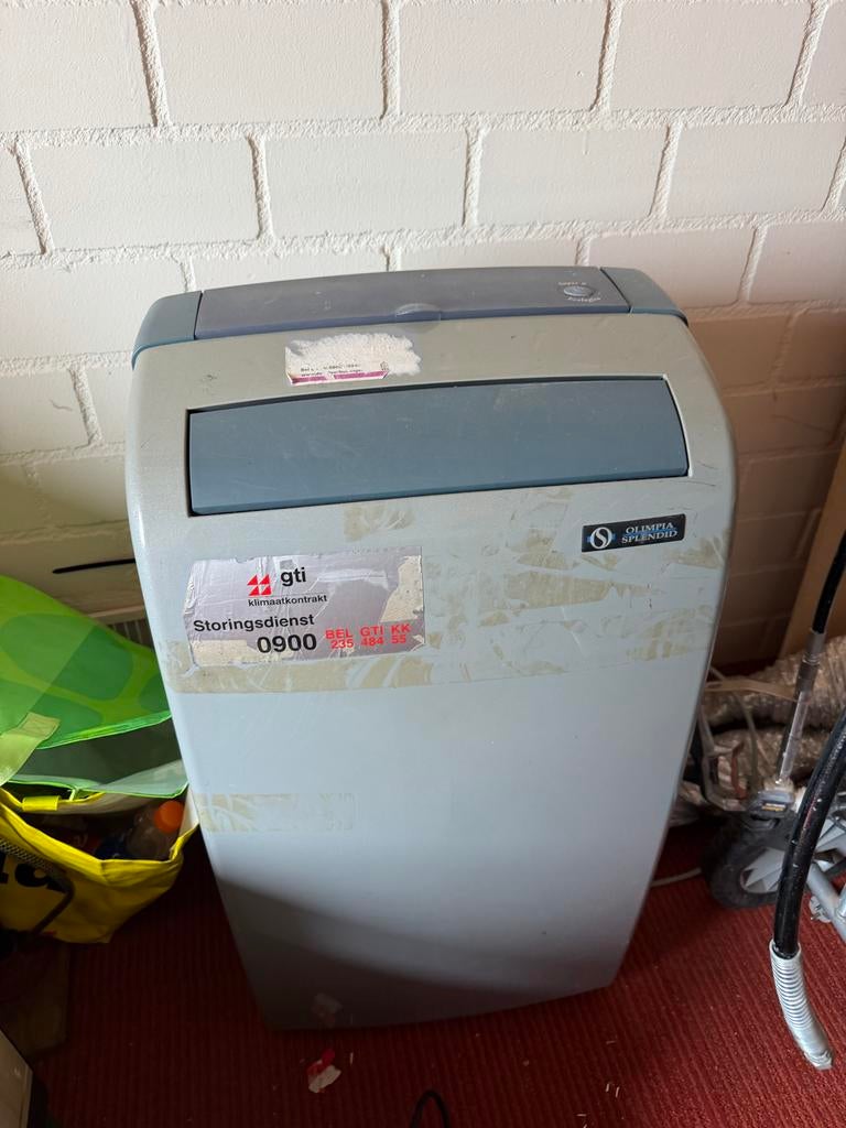 Mobiele airco Dolce Clima Super 9 - Koel en ontvochtig, Witgoed en Apparatuur, Airco's, Ophalen, Gebruikt, Minder dan 60 m³, Timer