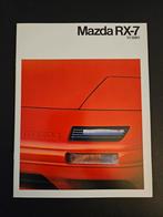 Brochure Mazda RX-7 Turbo 1990, Ophalen of Verzenden, Zo goed als nieuw, Mazda