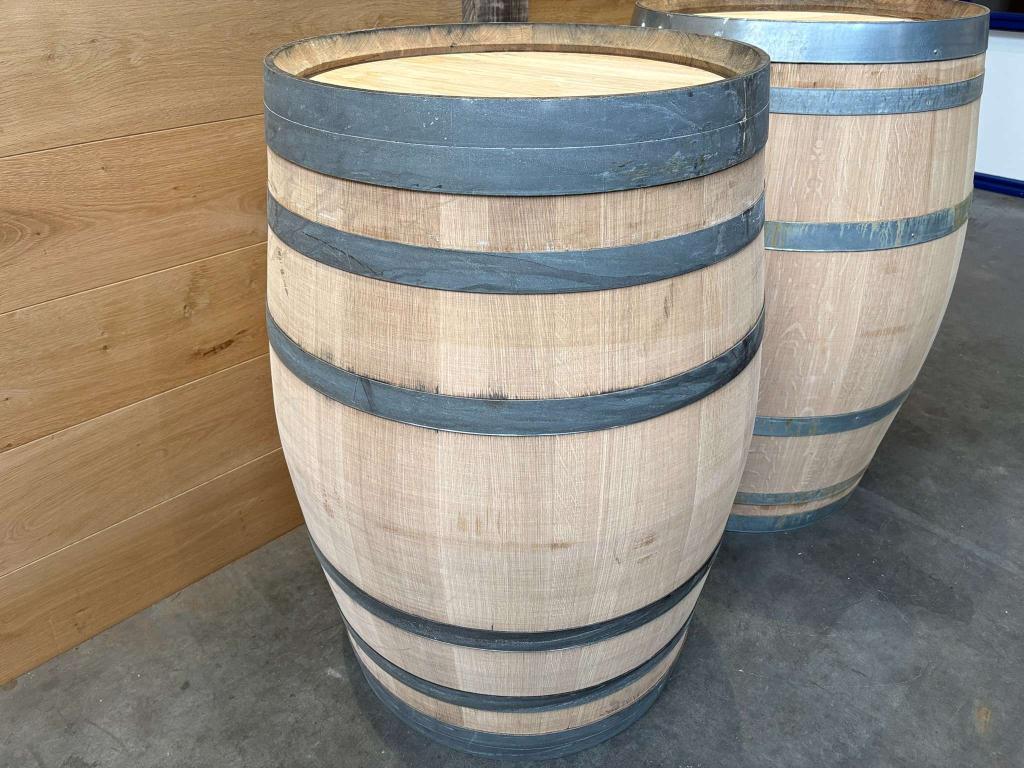 Eiken Regenton 225 Liter – Houten Wijnvat eikenhout, Tuin en Terras, Regentonnen, Hout@hameren.nl, 150 liter of meer, Hertog van beijerenstraat 2a