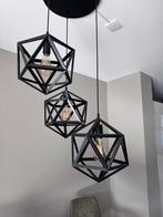 Moderne hanglamp (3-lichts) van de Bommel meubelwinkel, Ophalen, Zo goed als nieuw, Metaal, 75 cm of meer