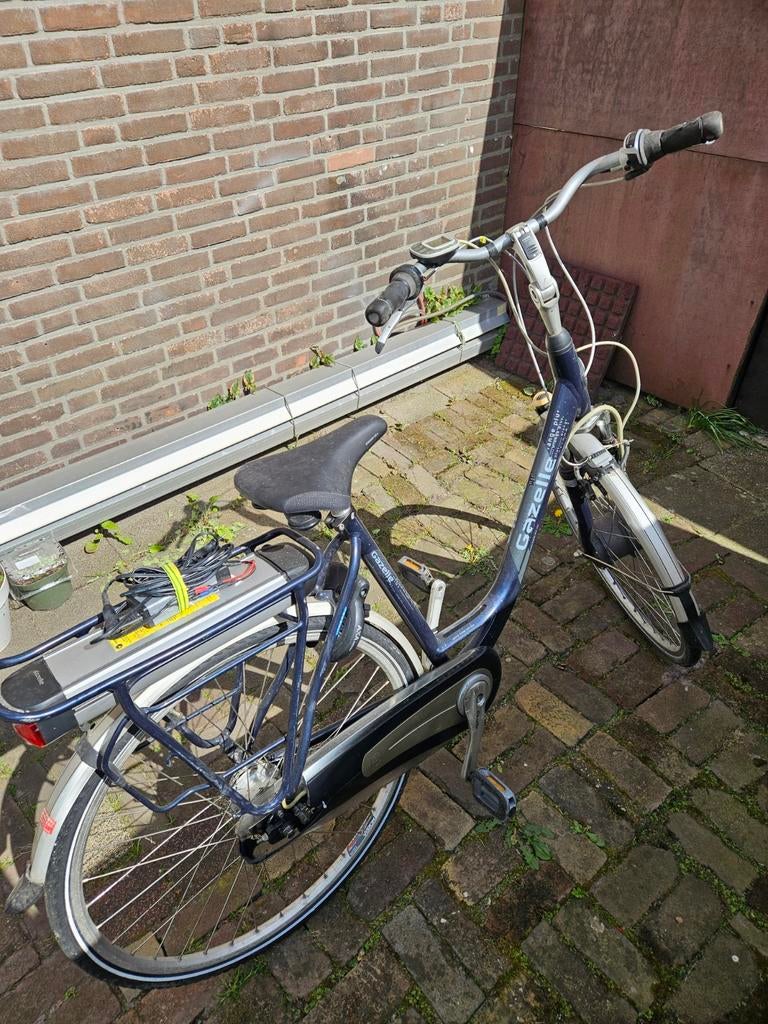 Gazelle orange elektrische fiets opknapper, Fietsen en Brommers, Elektrische fietsen, Ophalen, Gebruikt, Gazelle