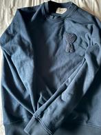 Ami Paris Sweater - Donkerblauw met Ami de Coeur logo, Kleding | Dames, Truien en Vesten, Ophalen of Verzenden, Zo goed als nieuw