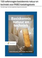 150 oefenvragen pabo toelatingstoets natuur en techniek, Boeken, Ophalen of Verzenden, Beta, Nieuw, HBO