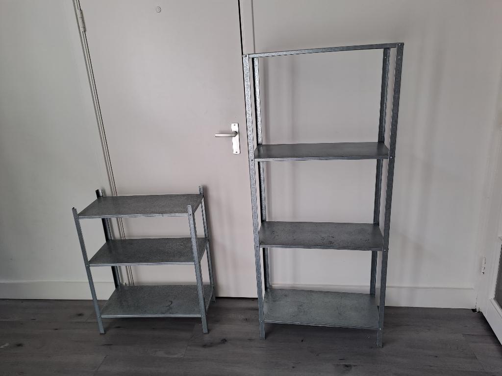 Open Kast Metaal IKEA Hyllis (allen de grote), Ophalen, Gebruikt