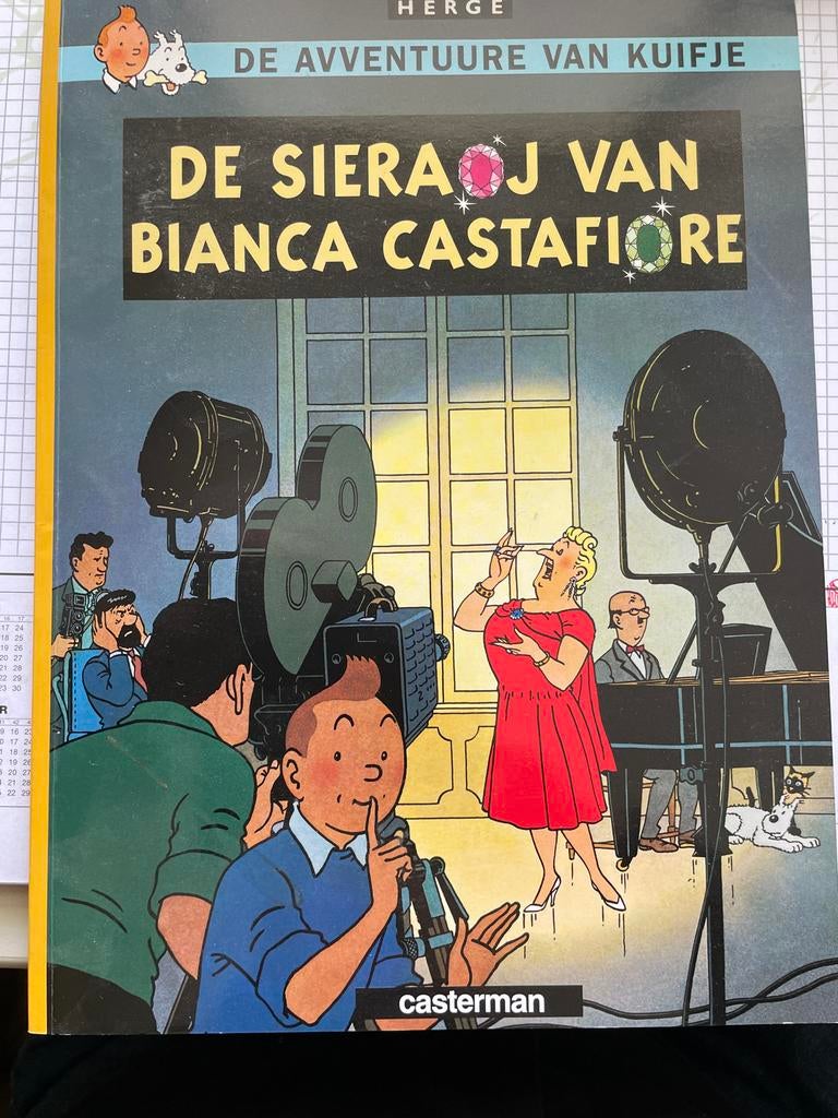 De Avonturen van Kuifje: De Sieraoj van Bianca Castafiore, Boeken, Stripboeken, Eén stripboek, Ophalen of Verzenden, Zo goed als nieuw
