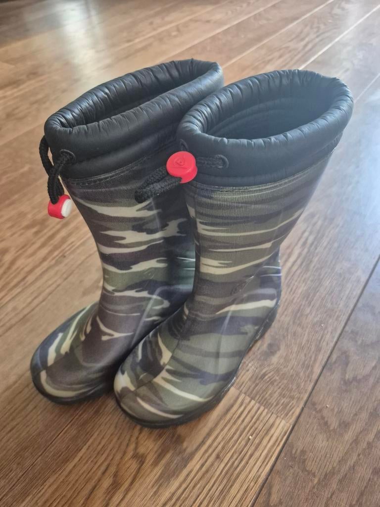 Dunlop camouflage laarzen maat 33, Ophalen, Gebruikt, Jongen of Meisje, Laarzen