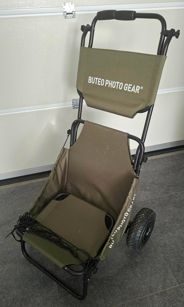 Buteo transport trolley Photo Gear, Bosgroen, Hobby en Vrije tijd, Overige Hobby en Vrije tijd, Ophalen of Verzenden, Zo goed als nieuw