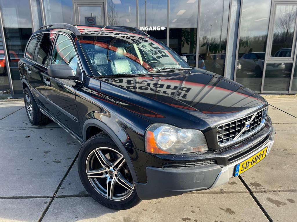 Volvo XC90 2.9 T6 Exclusive - Automaat - Trekhaak - Schuidak, Auto's, Volvo, Zwart, 138 €/maand, 7 stoelen, Leder