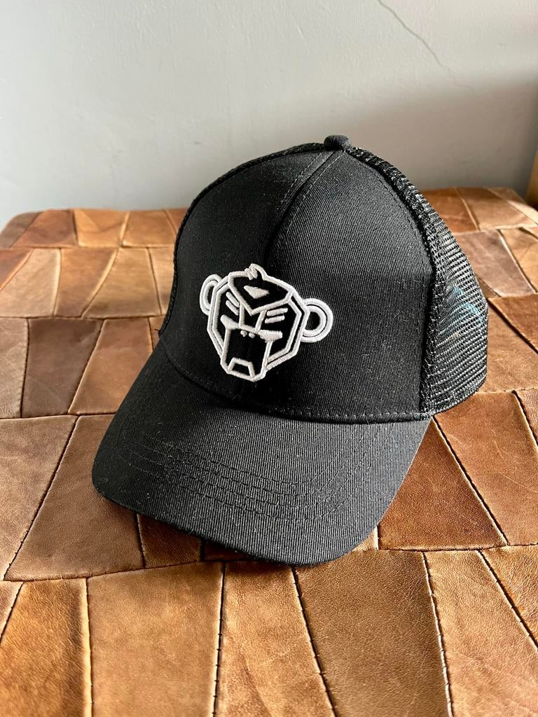 Black Bananas Jr. Zwarte Trucker Pet, Kinderen en Baby's, Kinderkleding | Petten en Hoeden, Ophalen of Verzenden, Zo goed als nieuw